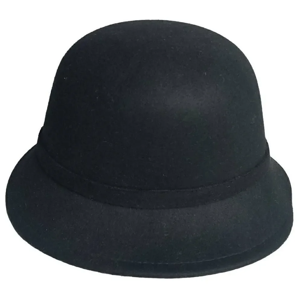 NWT 1920s Style Black Hat
